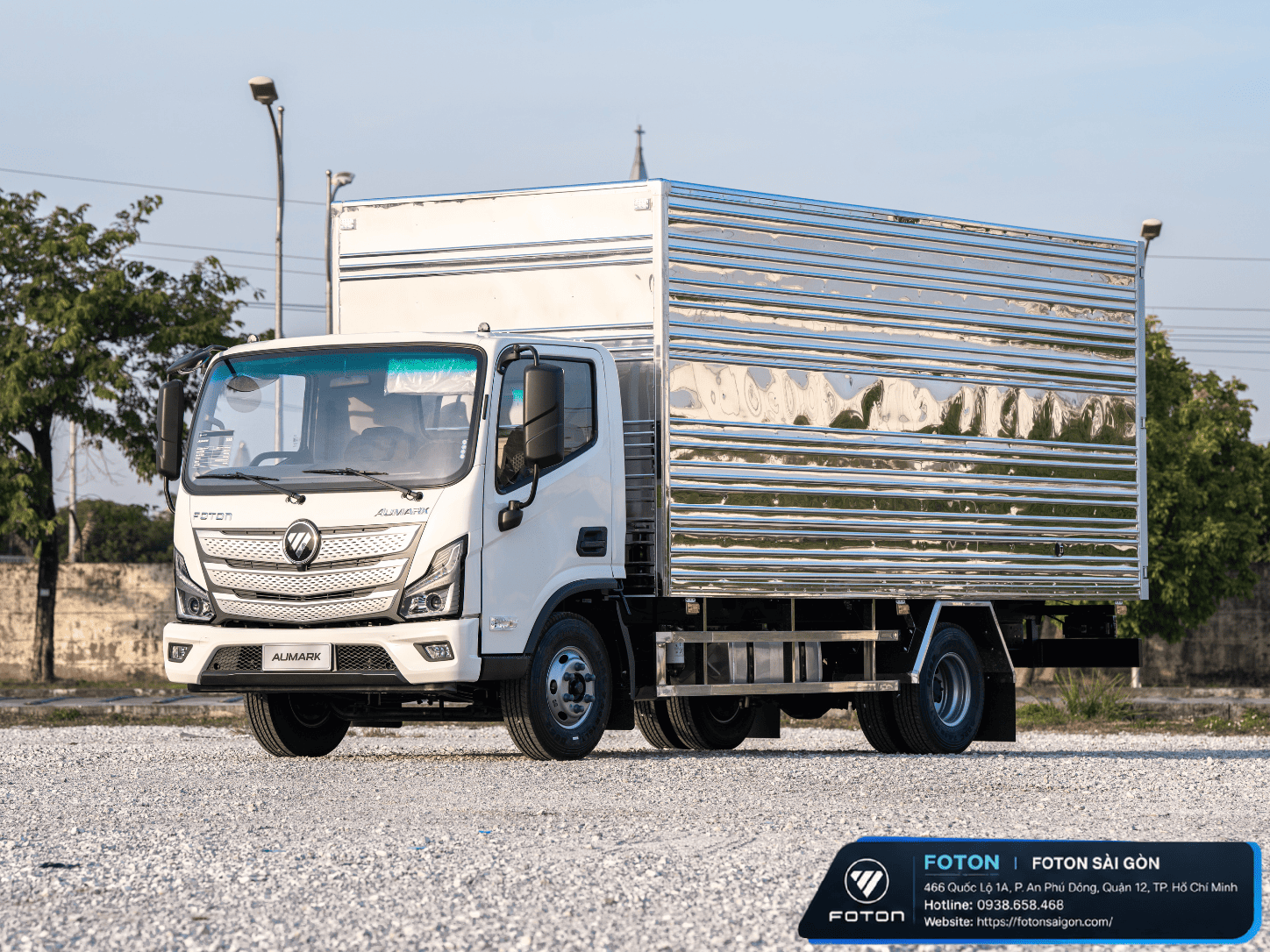 Xe Foton Aumark S70 Thùng Kín- Tải trọng 7.65 Tấn - 7T6 - 7.65T